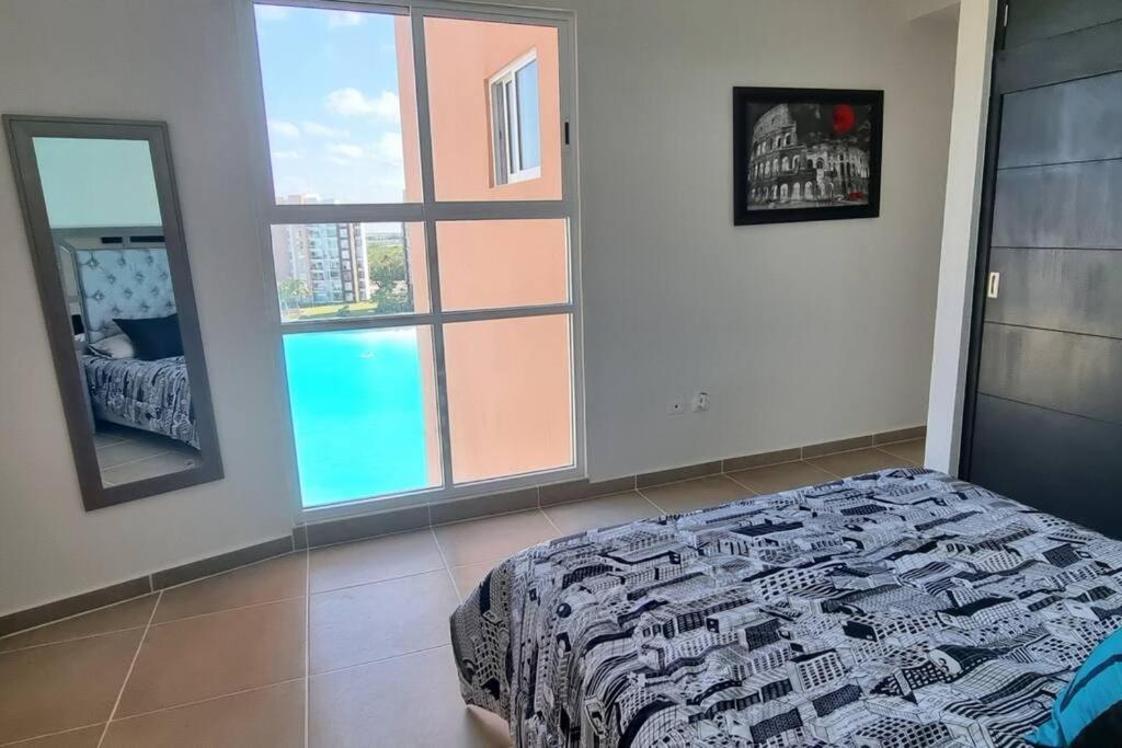 Departamento Con Laguna Artificial Cancún Esterno foto